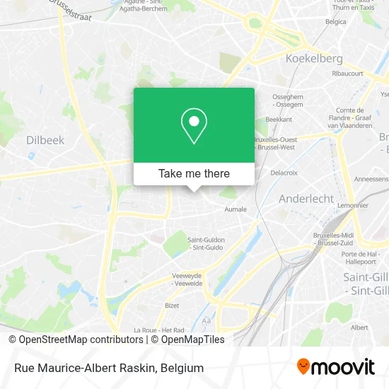 Rue Maurice-Albert Raskin map