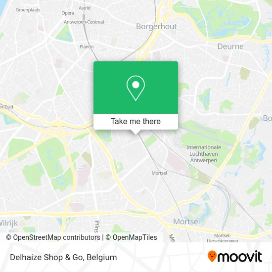 Delhaize Shop & Go map