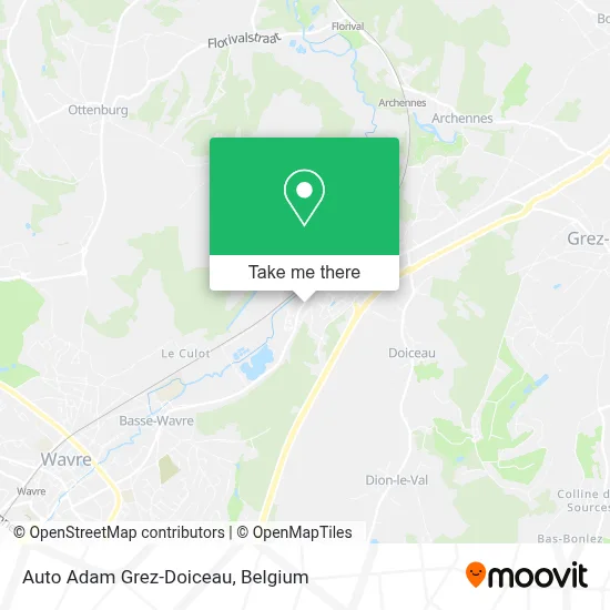 Auto Adam Grez-Doiceau map