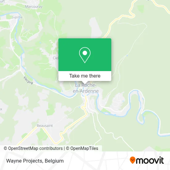 Wayne Projects map