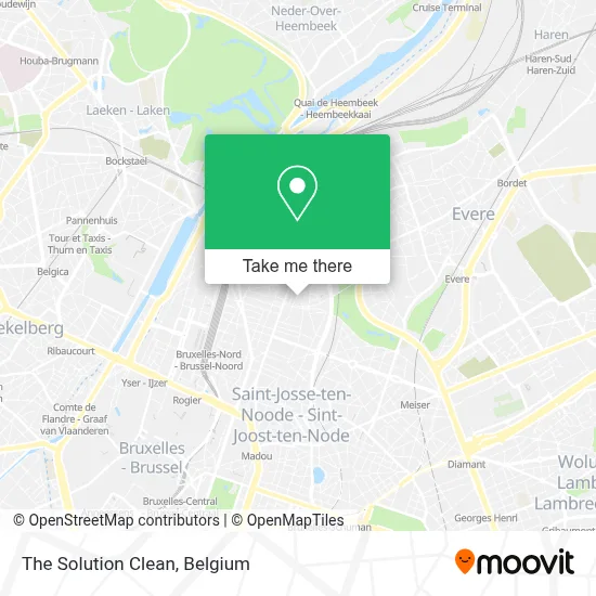 The Solution Clean map