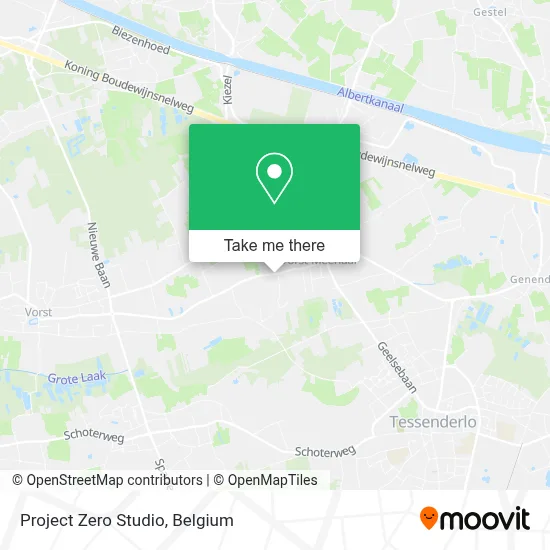 Project Zero Studio map