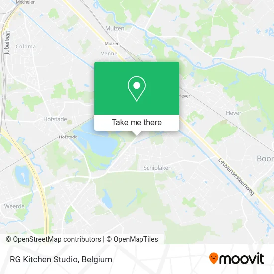 RG Kitchen Studio map