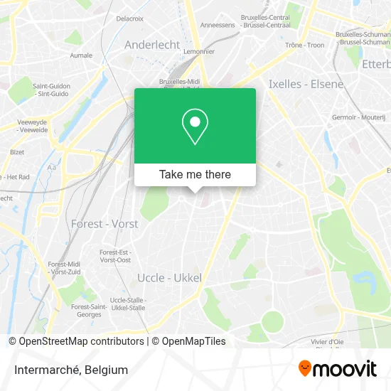 Intermarché map