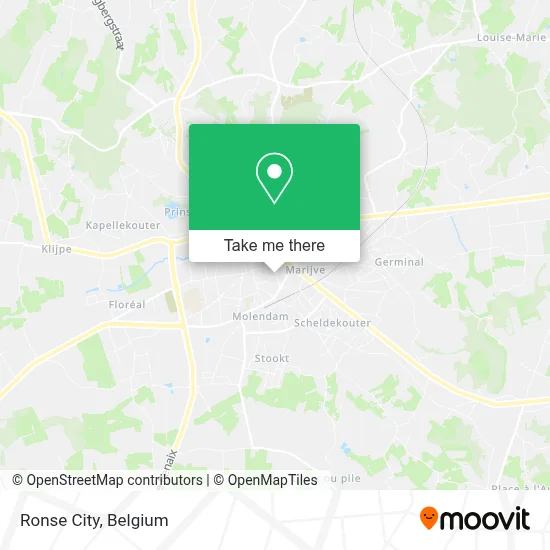 Ronse City plan