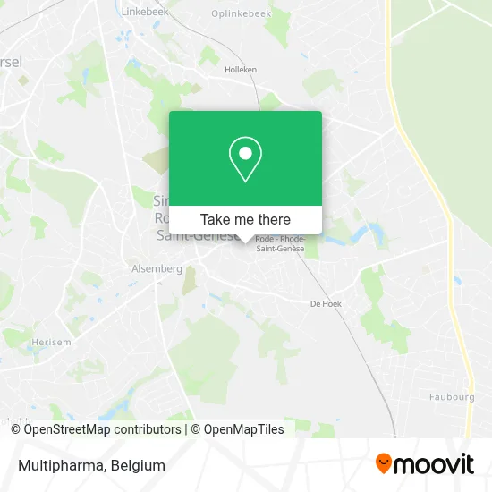 Multipharma map