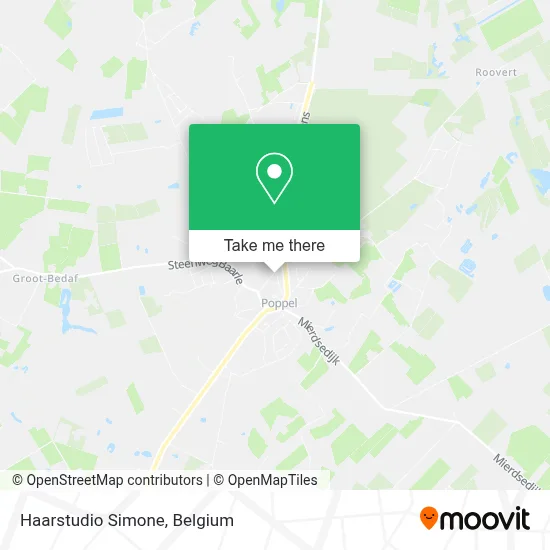 Haarstudio Simone map
