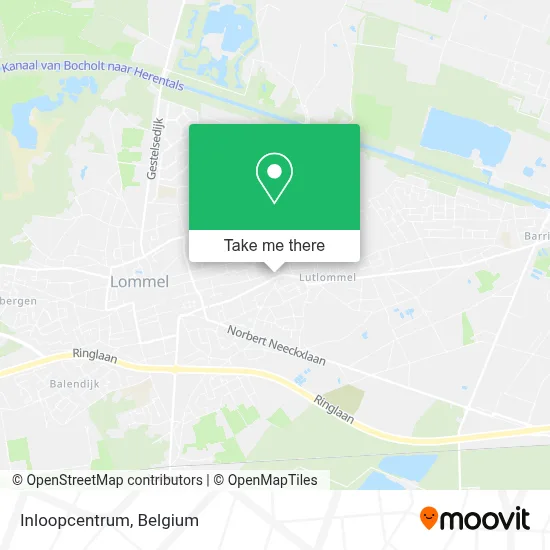 Inloopcentrum plan