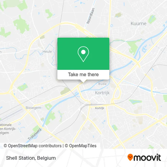 Shell Station map