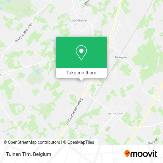 Tuinen Tim map