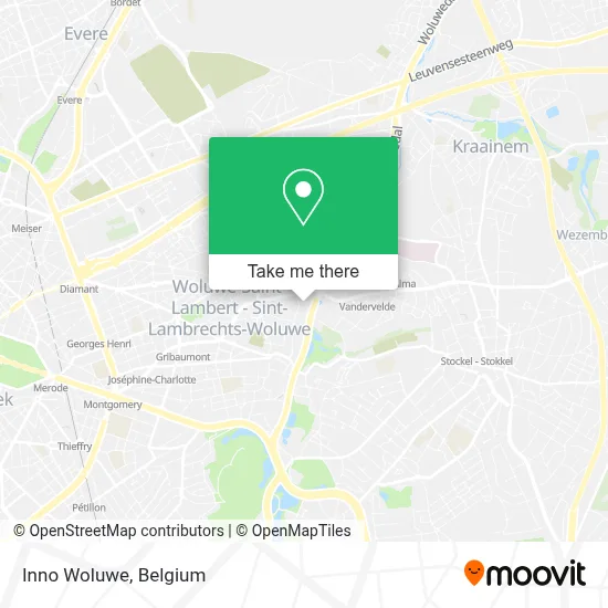 Inno Woluwe map