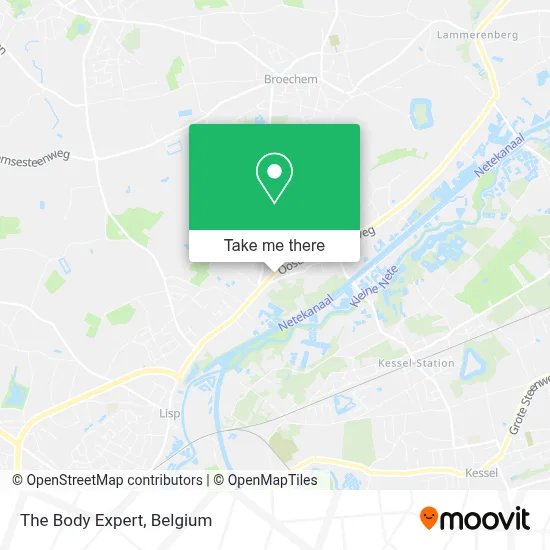 The Body Expert map