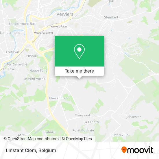 L'Instant Clem map