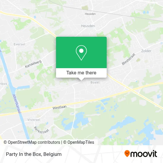 Party In the Box map