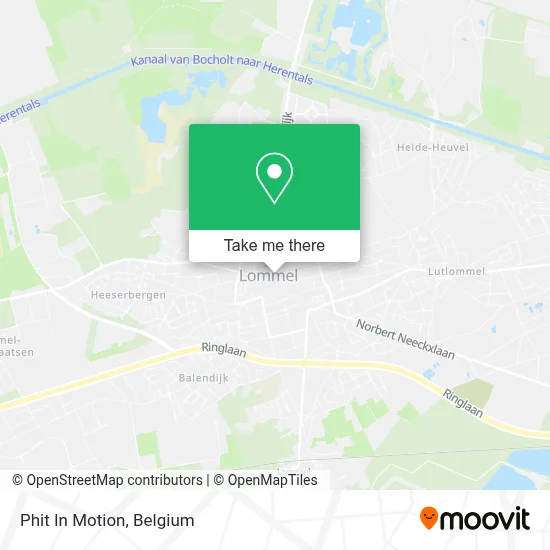 Phit In Motion map