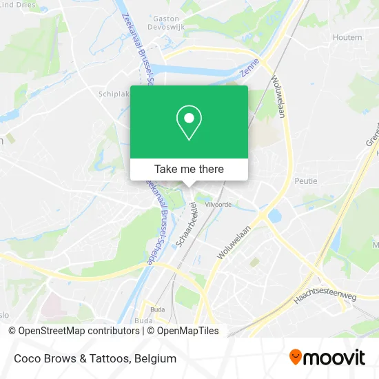 Coco Brows & Tattoos map