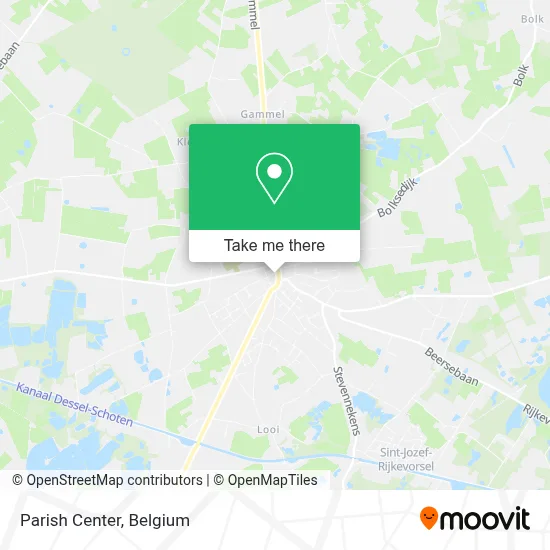 Parish Center map