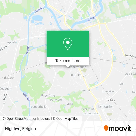 Highfive map