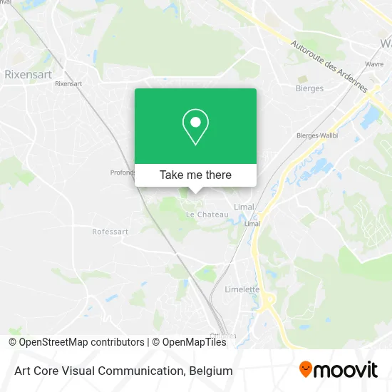 Art Core Visual Communication map