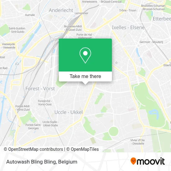 Autowash Bling Bling map
