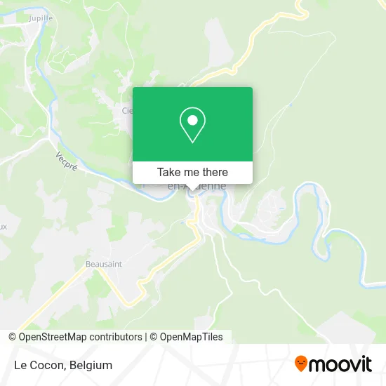Le Cocon map