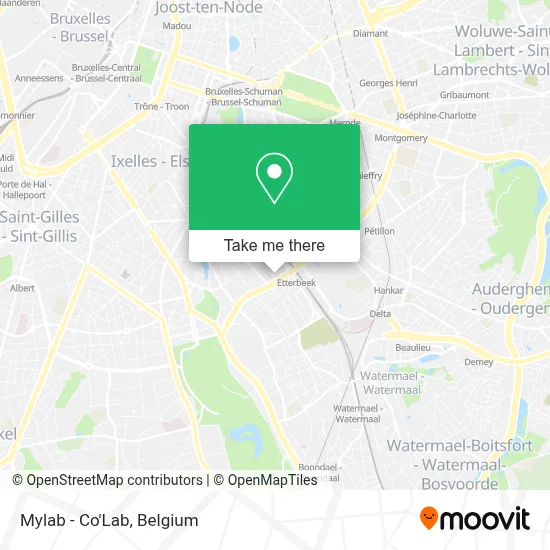 Mylab - Co'Lab map