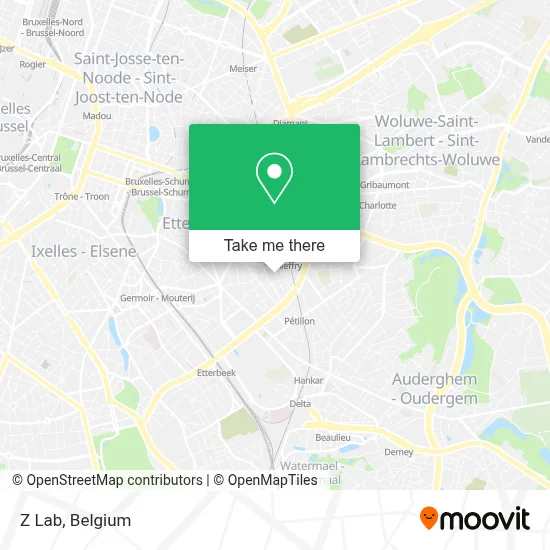 Z Lab map