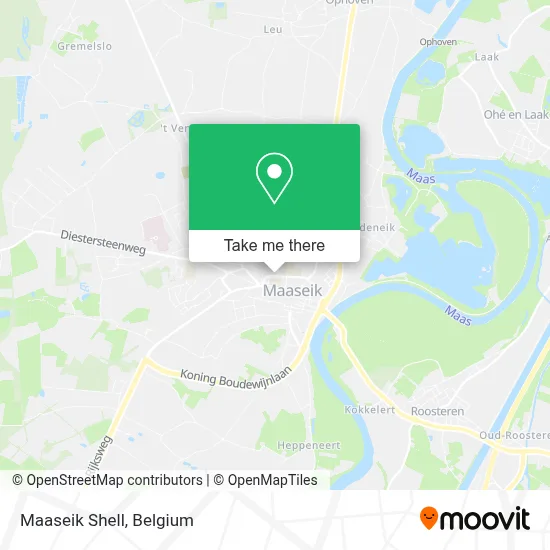 Maaseik Shell map