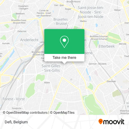 Defi map