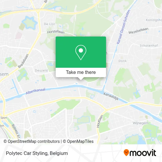 Polytec Car Styling map