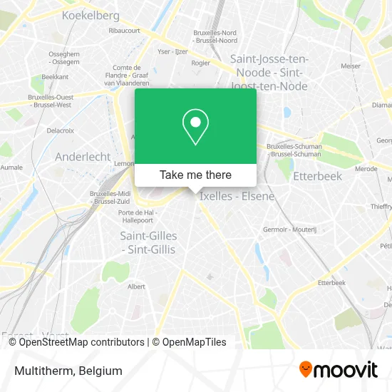 Multitherm map