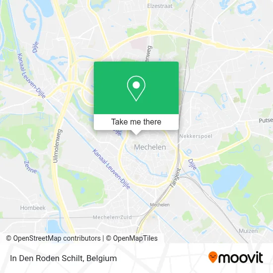 In Den Roden Schilt map