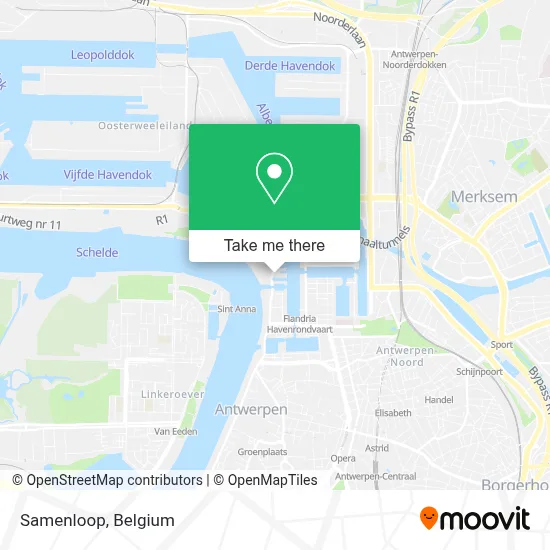Samenloop map