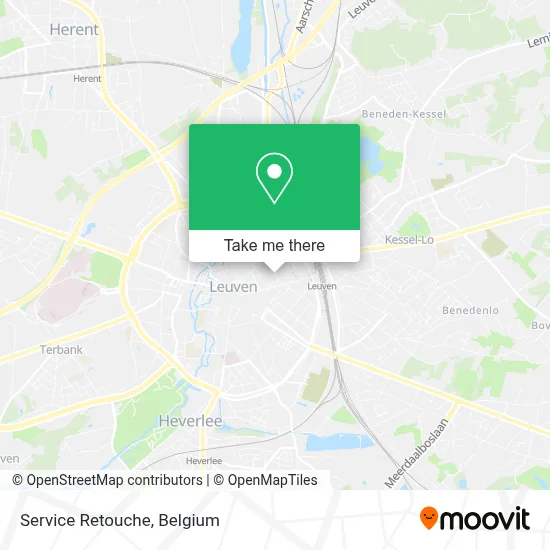 Service Retouche map