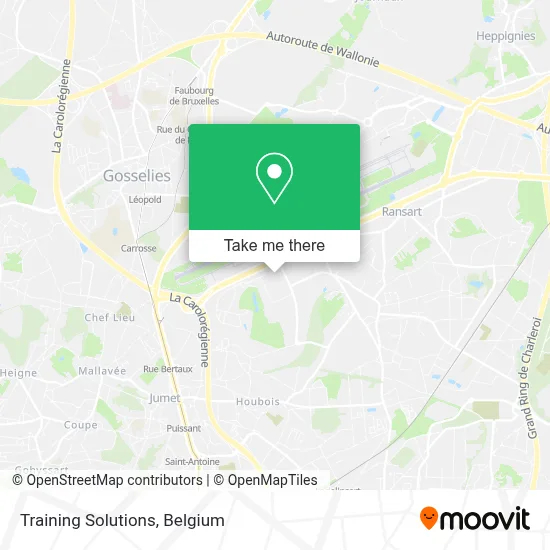 Training Solutions map