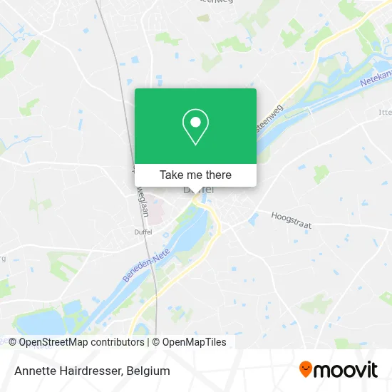 Annette Hairdresser map