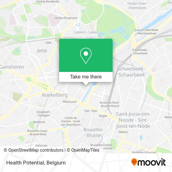 Health Potential map