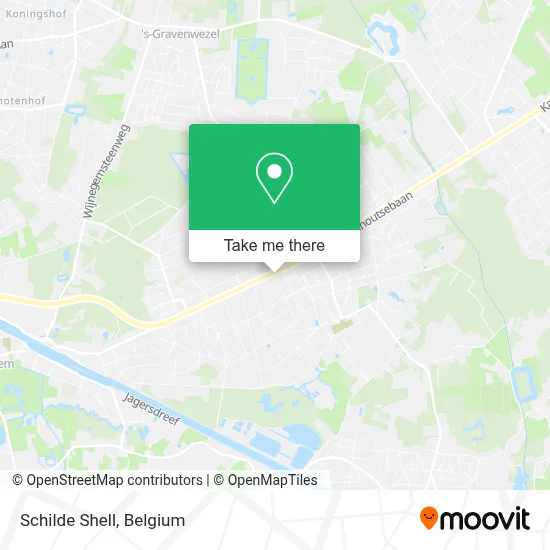 Schilde Shell map
