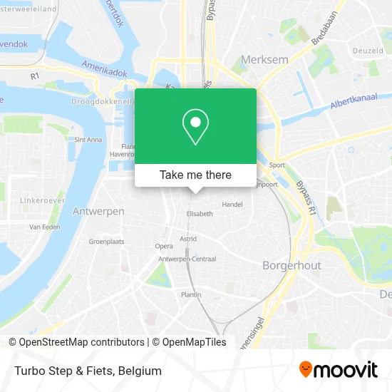Turbo Step & Fiets map