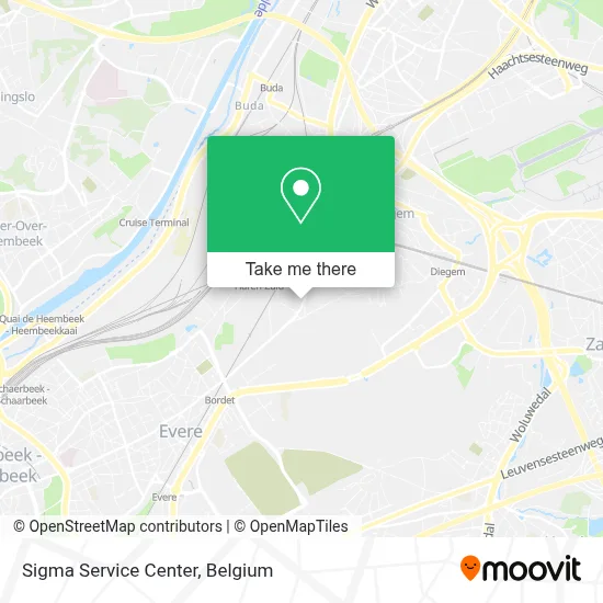 Sigma Service Center map