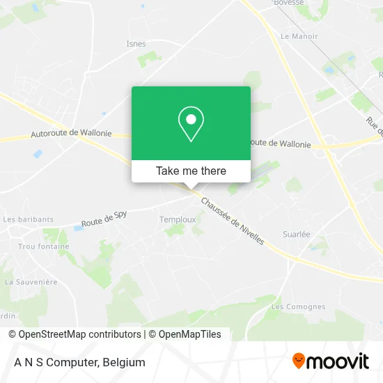 A N S Computer map