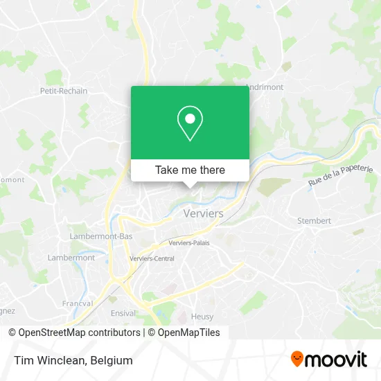 Tim Winclean map