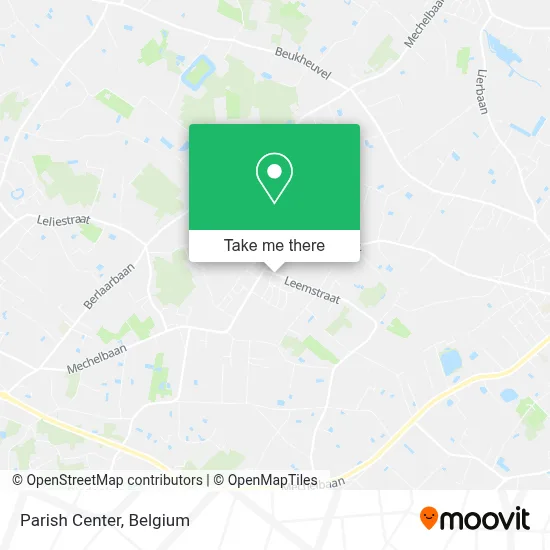 Parish Center map