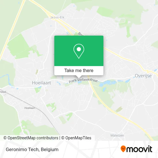 Geronimo Tech map