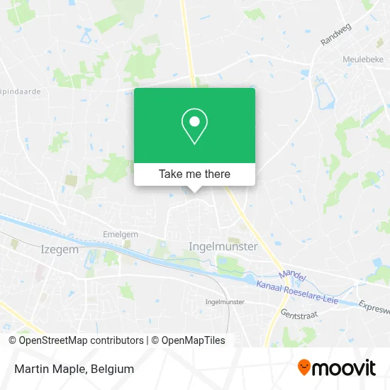 Martin Maple map