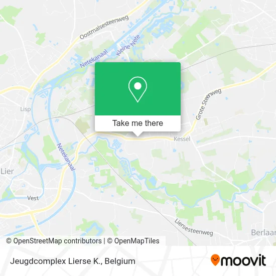Jeugdcomplex Lierse K. map