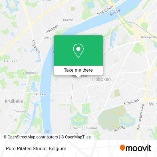 Pure Pilates Studio map
