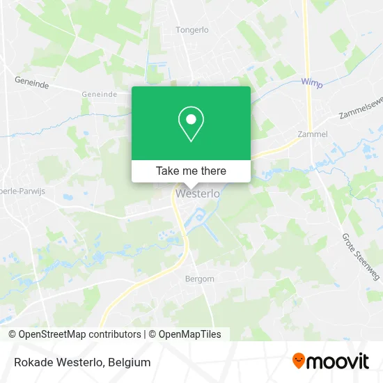 Rokade Westerlo plan