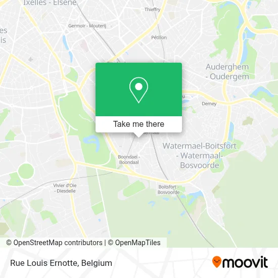 Rue Louis Ernotte plan