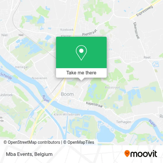 Mba Events map